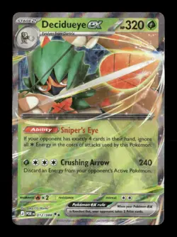 Decidueye ex 012/088 Perfect Order NM/M Pokemon - Image 1