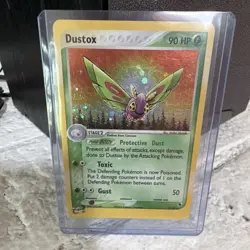 Pokemon Dustox 6/109 EX Ruby & Sapphire Holo Rare 90 HP Stage 2 English 2003 - Image 1
