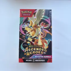 Pokemon TCG: Mega Evolution Ascended Heroes Booster Bundle (6 Booster Packs) - Image 1
