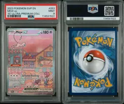 Pokemon Mew ex SVP 053 Scarlet & Violet Promo PSA 9 - Image 1