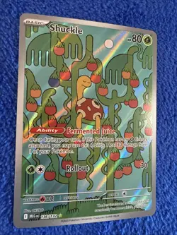 Pokemon TCG Shuckle 136/132 Mega Evolutions NM/M Illustration Rare - Image 2