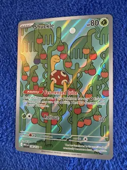 Pokemon TCG Shuckle 136/132 Mega Evolutions NM/M Illustration Rare - Image 3