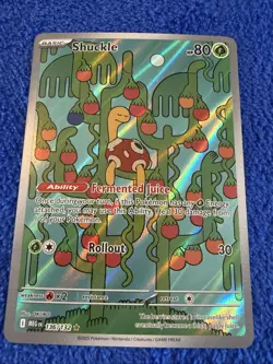 Pokemon TCG Shuckle 136/132 Mega Evolutions NM/M Illustration Rare - Image 4