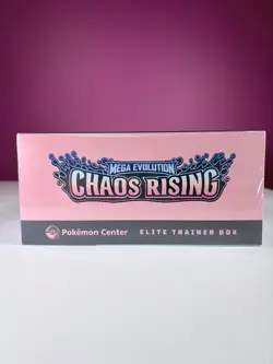 Pokemon Mega Evolution: Chaos Rising POKEMON CENTER ETB Sealed - Image 3