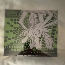 Pokemon TCG Mega Evolution Perfect Order Pokemon Center ETB Rayquaza - Image 1