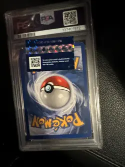 2002 Pokemon Legendary Collection Reverse Foil Dark Vaporeon #9 PSA 5 EX-MT - Image 4