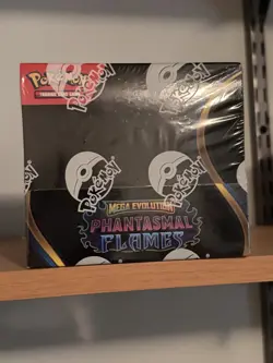 Pokemon TCG Mega Evolution: Phantasmal Flames Factory Sealed Booster Box - Image 1