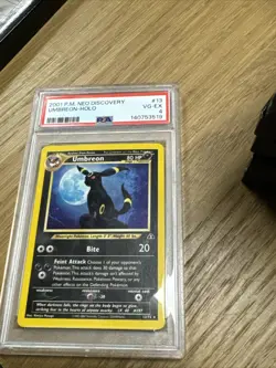 Pokemon Umbreon Neo Discovery 13/75 Holo PSA 4 - Image 1