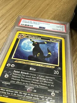 Pokemon Umbreon Neo Discovery 13/75 Holo PSA 4 - Image 3