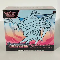 Chaos Rising Pokemon Center Elite Trainer Box - Pokemon TCG: Factory SEALED ETB - Image 1
