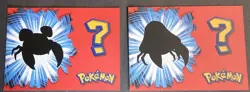 PARAS X PARASECT LOT - WHOS THAT POKEMON VINTAGE 1997 CCG - Image 2