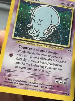 Pokemon Neo Discovery Holo Rare Lot Wobbuffet 16/75 & Forretress 2/75 Vintage - Image 3