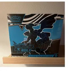 Pokemon Scarlet & Violet Black Bolt Elite Trainer Box (ETB) Factory Sealed - Image 1