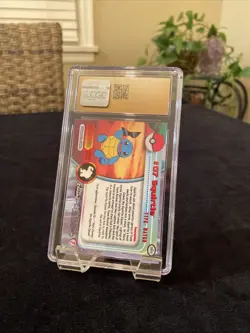 Pokemon Topps Chrome Series 1 (2000) Squirtle #07 (Chrome) CGC Pristine 10 - Image 2