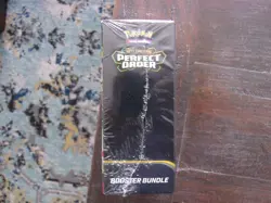 Pokemon TCG: Mega Evolution-Perfect Order Booster Bundle (6 Packs) New Sealed - Image 2