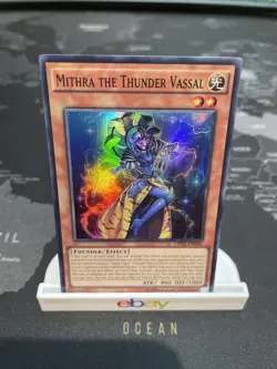Yu-Gi-Oh! TCG Mithra the Thunder Vassal OTS Tournament Pack 2 OP02-EN006... - Image 1