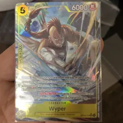 One Piece Card Game - Wyper OP15-114 Alternate Art AA - Image 1