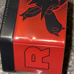 Pokemon TCG Team Rocket Tin with 5 Booster Packs & Persian ex Promo Card - Image 4