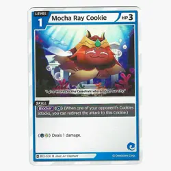 Mocha Ray Cookie BS2-026 Rare Cookie Run Braverse TCG English card - Image 1