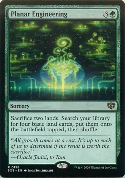 Planar Engineering - R158 - MTG - Secrets of Strixhaven (SOS) - Image 1