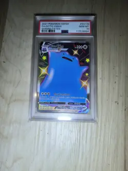 Pokemon Ditto VMAX SV119/SV122 Shining Fates Shiny Vault Full Art Holo PSA 10 - Image 1
