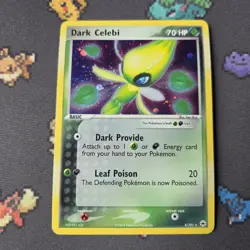 Dark Celebi 4/101 EX Hidden Legends Holo Rare Pokemon Card - Image 2
