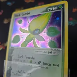 Dark Celebi 4/101 EX Hidden Legends Holo Rare Pokemon Card - Image 3