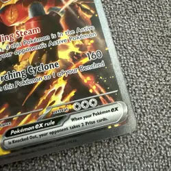 2025 POKEMON JTG EN - VOLCANION ex 182/159 - SPECIAL ILLUSTRATION RARE - Image 4