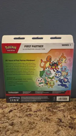 4 Pokemon First Partner Illustration Collection Series 1 Boxes - Image 2