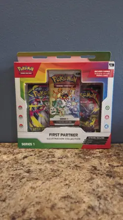 4 Pokemon First Partner Illustration Collection Series 1 Boxes - Image 4