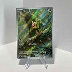 Pokemon TCG Chaos Rising Chespin Full-Art Illustration Rare 087/086 near mint - Image 1