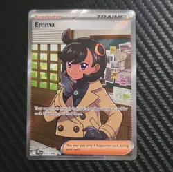 Nintendo Emma Trainer-Supporter 107/086 CRI Foil Pokemon TCG 2026 - Image 1