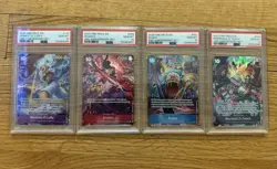 Set of 4 PSA 10 One Piece Promo English 2nd Anniversary Sets - Image 1