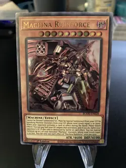 Yugioh Machina Ruinforce BODE-EN028 Ultra Rare 1st Edition NM x2 - Image 1
