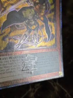 Yugioh Zoodiac Ratpier RA04-EN274 Quarter Century Secret 1st Ed NM - Image 3