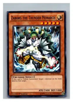 Structure Deck: Emperor of Darkness #SR01-EN005 Zaborg the Thunder Monarch - Image 1
