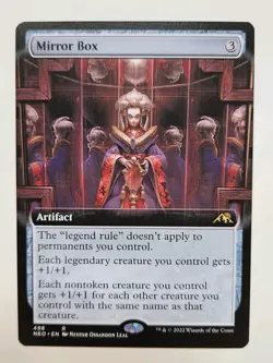 Mtg Mirror Box Extended Art Eng NM KAMIGAWA 498 - Image 1