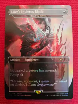Clive's Invictus Blade - Blade of Selves (Rainbow Foil) Secret Lair Drop Foil - Image 1