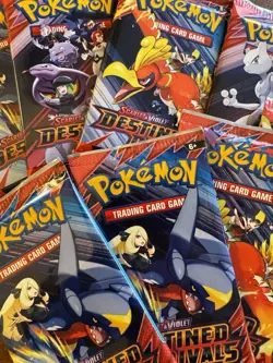 Pokemon TCG Destined Rivals - 8 Booster Packs - Image 2