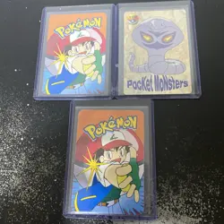 Pokemon Vending Prism Lot, 2000 Nintendo Pikachu, Mew And More Holo NM - Image 3