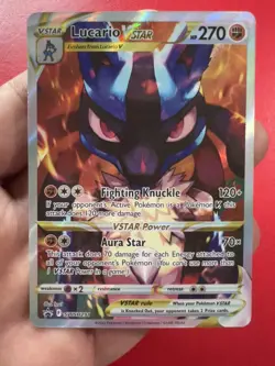 Pokemon TCG Lucario VSTAR Promo Holo SWSH Promo SWSH291 English NM - Image 2