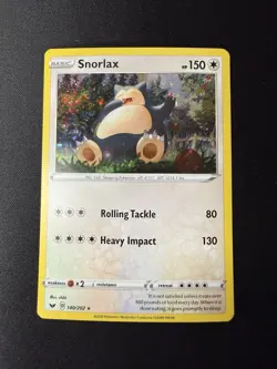 Snorlax - 140/202 (Cosmos Holo) 140/202 Holo Promo Blister Exclusives Pokemon NM - Image 1