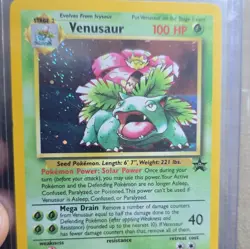 Pokemon TCG Venusaur 13 Base Set 2 Holo Rare Stage 2 100 HP English 1999 - Image 2