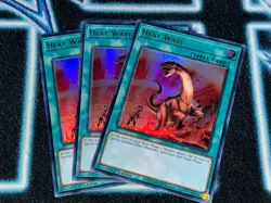 Heat Wave x3 - RA03 - Ultra Rare (UR) - Yugioh - Image 1