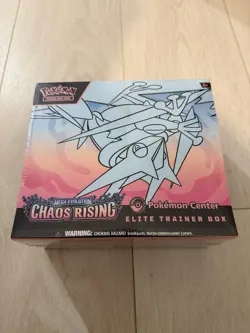 Pokemon TCG Chaos Rising Pokemon Center ETB Elite Trainer Box Brand New Sealed - Image 1