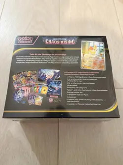 Pokemon TCG Chaos Rising Pokemon Center ETB Elite Trainer Box Brand New Sealed - Image 3