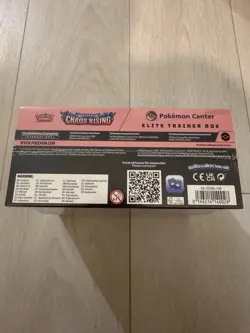 Pokemon TCG Chaos Rising Pokemon Center ETB Elite Trainer Box Brand New Sealed - Image 4