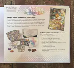 Pokemon TCG Prismatic Evolutions ETB Factory Sealed (1st Drop/Out Of Case) - Image 4
