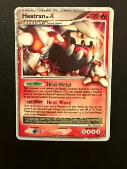 2008 Pokemon Diamond & Pearl Black Star Promo Dp31 Heatran Lv.X Holo #DP31 - Image 2