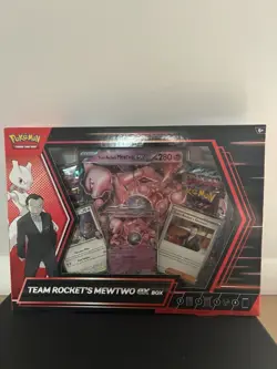 Pokemon TCG Team Rocket’s Mewtwo Ex Box - BRAND NEW and SEALED - Image 1
